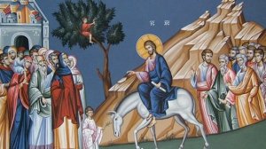 Вечернее Богослужение в канун праздника Вход Господень в Иерусалим