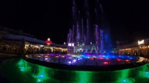 Цветомузыкальный фонтан в Кисловодске 4K