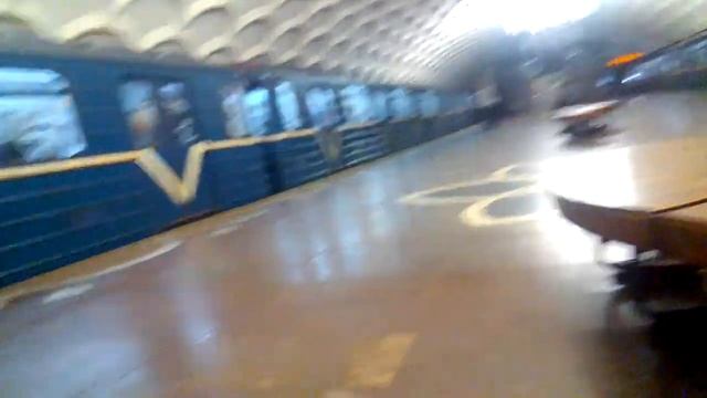 номерные 81-714/81-717 станция Киевская метро Харьков смотреть онлайн