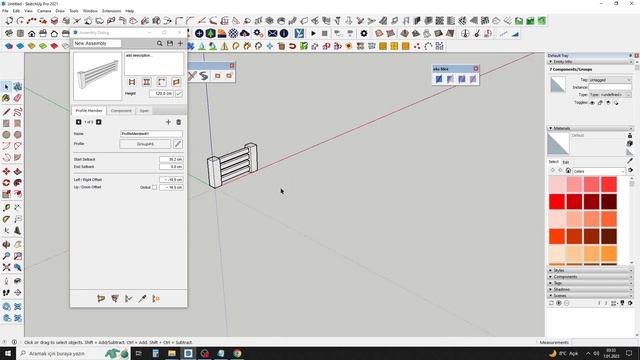 SketchUp Pro 2021 / Profile Builder 3 смотреть онлайн