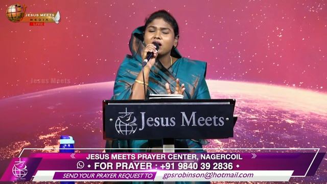 🔴 LIVE | Women's Day Special Message - TAMIL | Day 1441 | 8-03-2024 | Sis. Trinita Sam