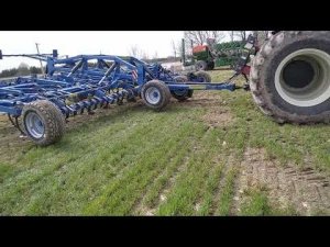 Культиватор КПУ-9 аналог Köckerling (Германия), работа по влажной почве.