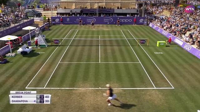Maria Sharapova vs. Angelique Kerber | 2019 Mallorca Open Second Round | WTA Highlights смотреть онлайн
