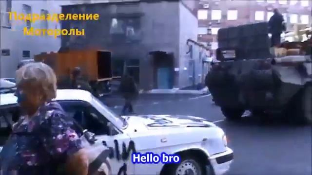 eng subs Motorolas unit returns to Donetsk after completing another task