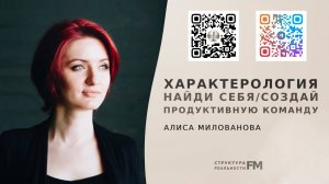 Характерология. Как Найти себя? Как создать продуктивную команду?
