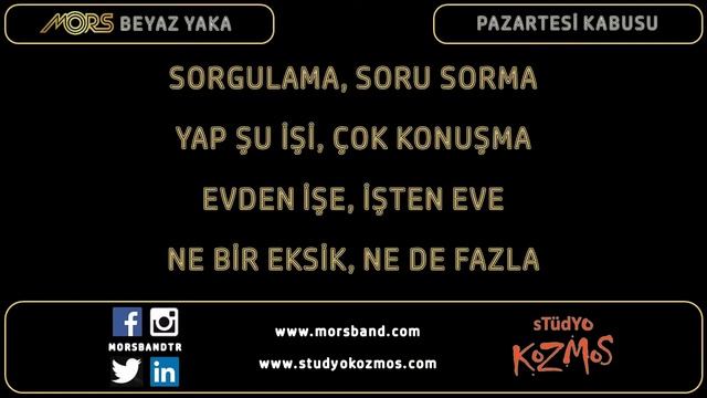 PAZARTESİ KABUSU - BEYAZ YAKA - MORS смотреть онлайн