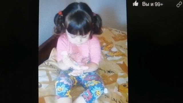 Наша маленькая принцесса - будущий косметолог🥰