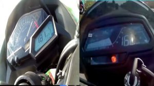 Bajaj Dominar 400 vs Kawasaki Ninja 300 l TOP SPEED