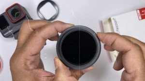 Insta360 Ace Pro with Circular 49mm Variable ND Filter & Filter Holder