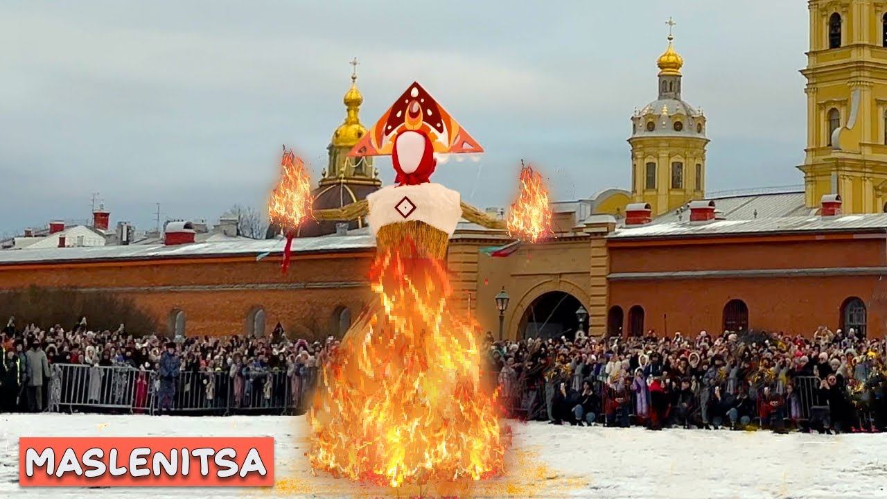 Масленица в Петропавловской крепости смотреть онлайн