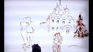 Любимому мужу песочная история любви в День Рождения ♥️