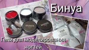 Бинуа. Тестируем новые гели для моделирования с Wildberries