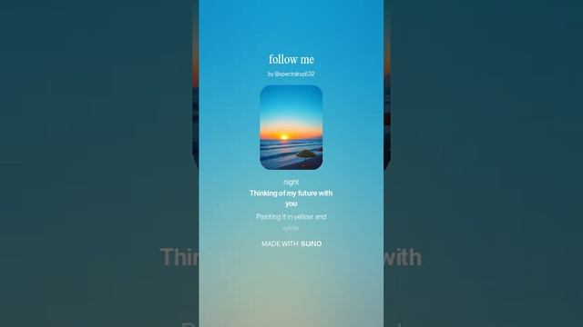 follow me