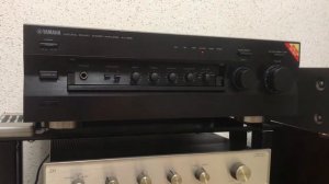 Yamaha AX-596 integrated Stereo Amplifier (демонстрация работоспособности усилителя)