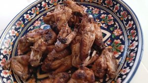 Быстрые крылышки в казане