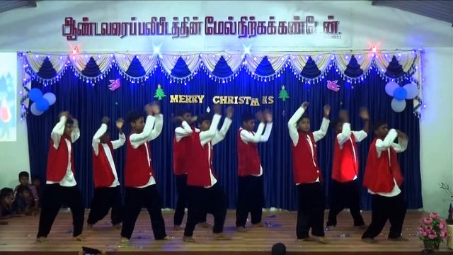 Rock Star Boys Christmas Dance-I'm a Christian- IPA church Kinathukadavu смотреть онлайн