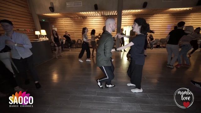 Dmitriy Samonov and Ruzanna Djagaryan Salsa Dancing at Mambolove Northernlights 2020 Mon 24.02.20