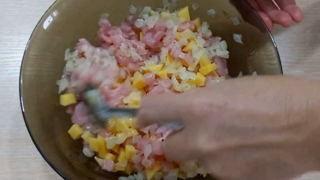 ЭЧПОЧМАК с мясом ,, рецепт невероятно вкусного теста