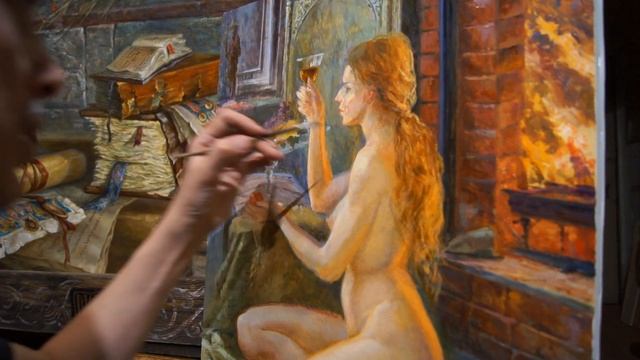 Переделки и уточнения в маслянной живописи. смотреть онлайн