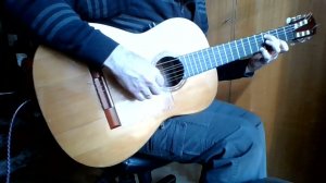 За фабричной заставой (Марк Фрадкин) на гитаре