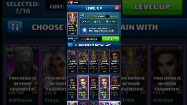 Alfrike eats 2 Clarissa & Sartana & Grimble & Quintus & Obakan - Empires & Puzzles Olmor Experience смотреть онлайн