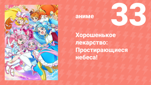 Хорошенькое лекарство: Простирающиеся небеса! 33 серия (аниме-сериал, 2023)