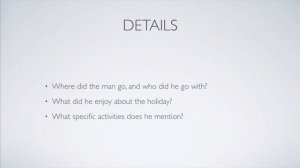 Talking about a Holiday - Travel English Listening Practice & Pronunciation Lesson - Pre-Int