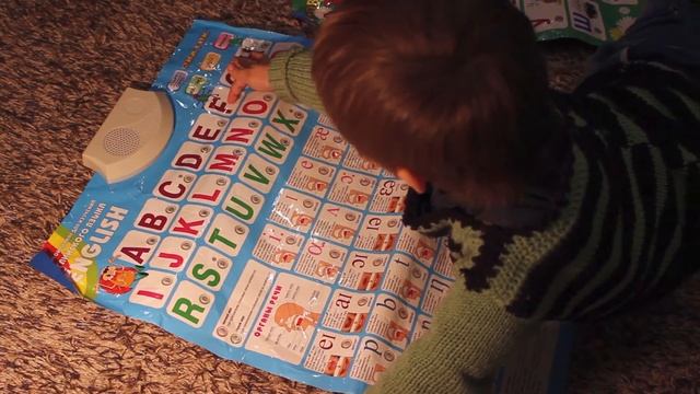 4 years old boy knows English Letters and Sounds very well смотреть онлайн