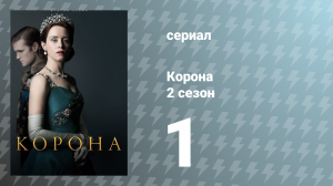 Корона 2 сезон 1 серия «Несчастный случай» (сериал, 2017)