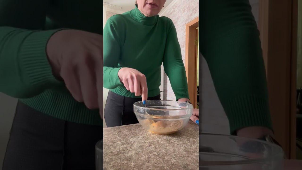 Кекс из клетчатки#вкусно #худеемвместе #мукбанг