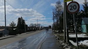 12.04.2025.Усадьба Парк Кино Ляхово.Парк Кошек. Домодедово. Затопления. Разрушение трассы Каширского