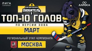 ТОП 10 ГОЛОВ / ЛЮБИТЕЛЬ 1 / МАРТ