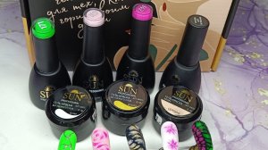 Sun professional☀Основа для растекания, гель лаки, гель краски. Обзор и тестирование