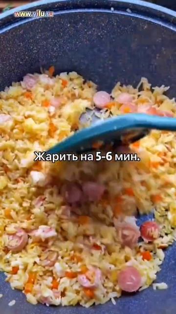 19 «Жареный рис» #день повара #СберегиПланету #еда #вкусно #китайрецепт