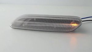 Clignotants Latéraux Défilants LED Mini Countryman R60 / Paceman R61 - Version claire DYNAMIQUE