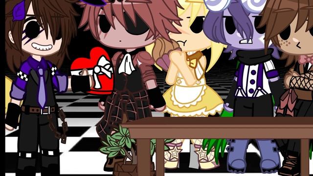 Purple guy Apology | FNAF skit gacha club | fnaf 1 and William relation| funny | lazy |
