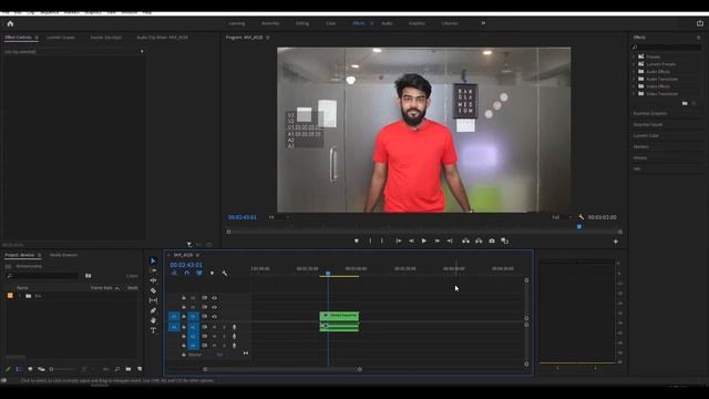 How to Remove Background Noise in Premiere Pro 2021 Enhancing Audio Quality Denoise Effect Lesson 6 смотреть онлайн