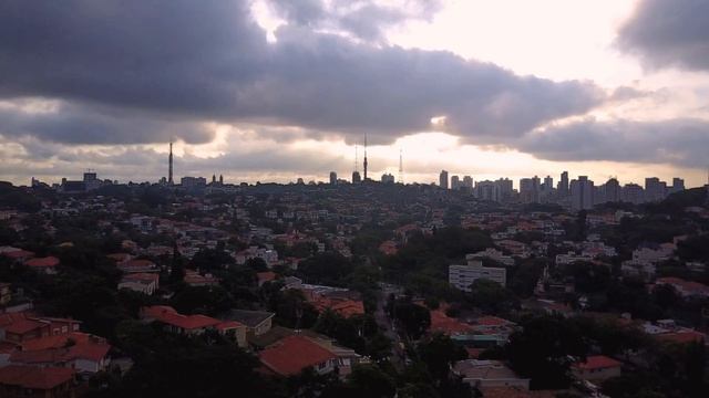 Porsche Targa Burnout in Pacaembu SP Mavic Pro View