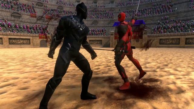 Deadpool vs Black Panther UEBS смотреть онлайн