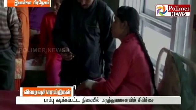 Snake bites 17 yrs girl 35 times! | Himachal Pradesh | Polimer News