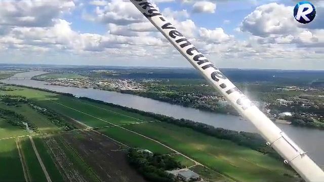 Воздушная прогулка над гВоскресенском Московская обл