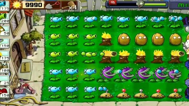 Plants vs Zombies | Last Stand Day | 5 Lines Plants vs All Zombies Full Gameplay Full HD 1080p 60fp смотреть онлайн