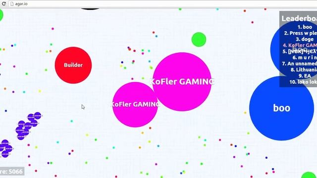 Almost 14k gameplay Agar.io [13958] смотреть онлайн