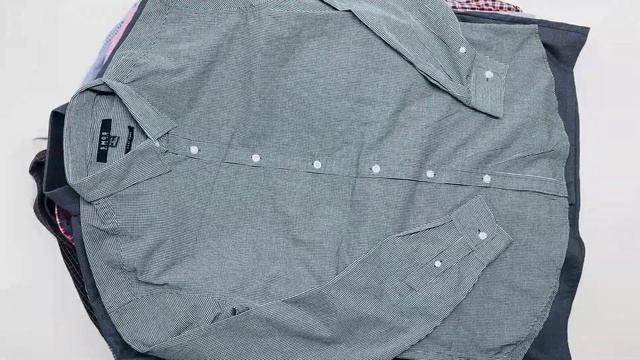 Мешок  9312. Рубашки мужские дл. рук. Супер Крем. Арт 3059. Вес 181 кг. Кол-во 65 шт.