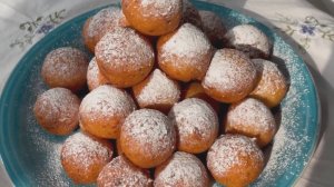 ТВОРОЖНЫЕ ПОНЧИКИ (ШАРИКИ)—Воздушные, как ПУХ! Легкий и Простой Рецепт!!!