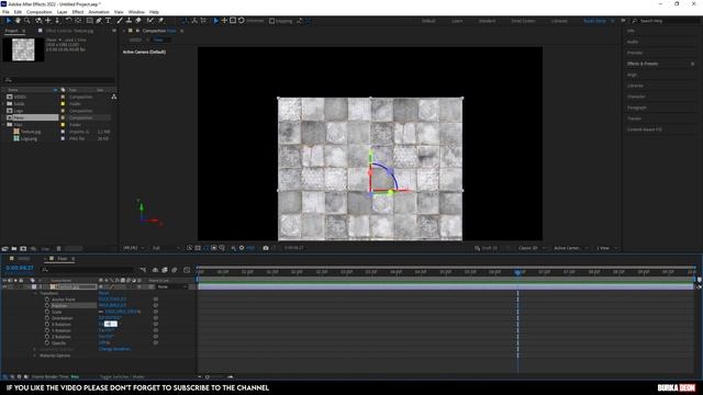 Neon Glow Effect with Floor Reflection in Adobe After Effects (Tutorial & Saber Plugin)