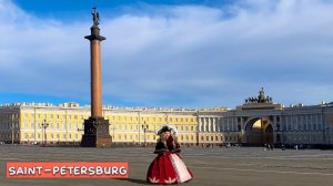 Прогулка от ст.метро Василеостровская до Невского проспекта в Санкт-Петербурге