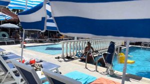 Жаркий день в Горячей Турции в Grand Uysal Beach hotel