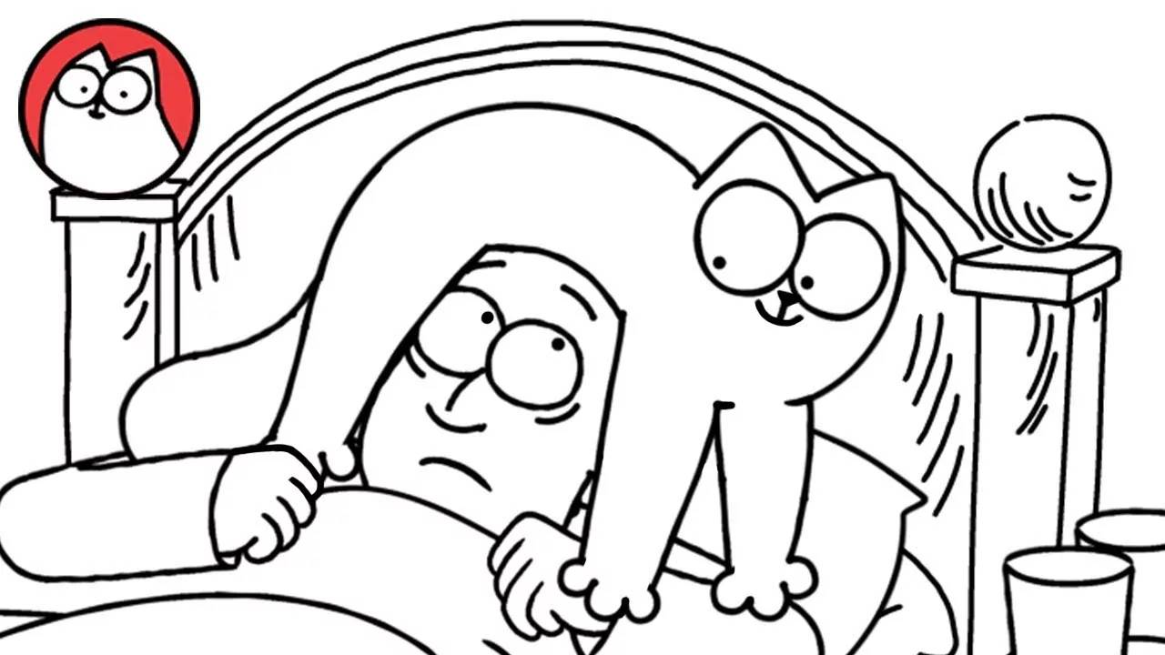 Сериал Кот Саймона - 1 сезон 134 серия / Simon's Cat