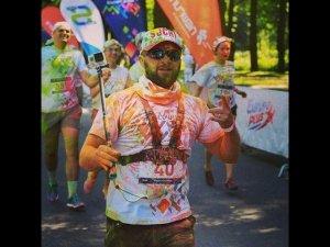 Красочный забег на 5 км в Питере